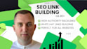 do quality linkbuilding in any niches
