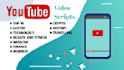 be your permanent youtube video script writer