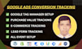 setup google ads conversion tracking analytics 4 ecommerce tracking GTM