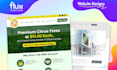 create a customized website