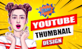 design attractive eye catchy clickbait youtube video thumbnails