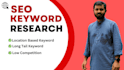 do  keyword research SEO websit