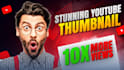 design an eye catching youtube thumbnail that gets clicks