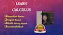 be your expert calculus online university math tutor