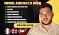 be your agent and virtual assistant in dubai uae