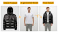 showcase your clothing line and products on custom ai models