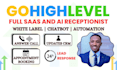 setup gohighlevel saas ghl whitelabel ai voice receptionist agent and ai chatbot