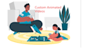 create 2d animated explainer video for business and sale with infographics