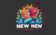 do crate mermaid mascot logo design with express delivery