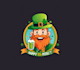 create wonderful and excellent leprechaun logo design