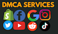 remove copyright infringing content from websites and google under dmca