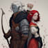 do character art, dnd, and game art
