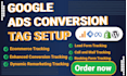 install GTM,  set up ga4,  ecommerce tracking ,enhanced conversion tracking
