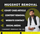 permanently remove mugshots cases article negative links news from google search