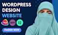 build  website auto news or ecommerce design in wordpress