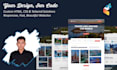 convert your custom design to HTML and CSS