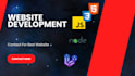 develop website using laravel