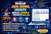 develop java swing, javafx, servlet, console projects with jdbc