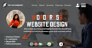 create a responsive wordpress website design blog or website development