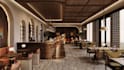 redesign 3d cgi restaurant interior design, 8k render, kitchen interior, 3ds max
