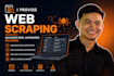 provide professional web scraping and data scraping services