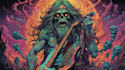 draw stoner rock, heavy metal, psychedelic art