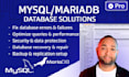 fix optimize and troubleshoot mysql, mariadb database issues