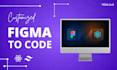 convert figma design to react website