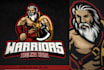design high quality mascot axes logo