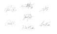 design a real handwritten signature logo or autograph