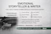 write emotional stories, articles, and human stories