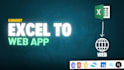 convert the excel to web app or excel calculator to HTML