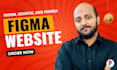 custom website design ui ux design, figma website design, figma design website