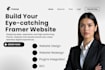 design framer website figma to framer website framer webflow website