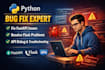 fix bugs in your python fastapi or flask backend API