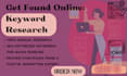 do advanced SEO keyword research for higher google ranking