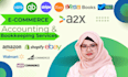 do ecommerce bookkeeping, accounting in quickbooks online and xero