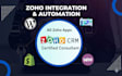 be your zoho integration and workflow developer and zoho expert