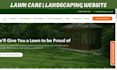 build lawn care website landscaping gardening landscaping website