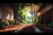 draw game art, vtuber background in anime style