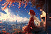 make anime background, game, visual novel and interio