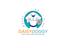 design awesome daisy doggy logo