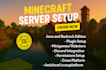 setup and optimize a professional minecraft server for you