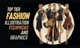 high quality fashion graphics, illustrations and tech packs