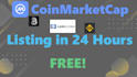list coin, token approved coinmarketcap coingecko, binance, uniswap ico websites