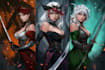 illustrate fantasy character design