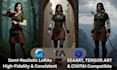 create consistent sfw ai lora for your character seaart, tensorart compatible