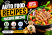 develop an automated recipe wordpress website or food blog
