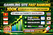make 100k high quality forum profile backlinks
