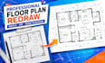 professionally redraw floor plans and convert sketches or PDF to autocad